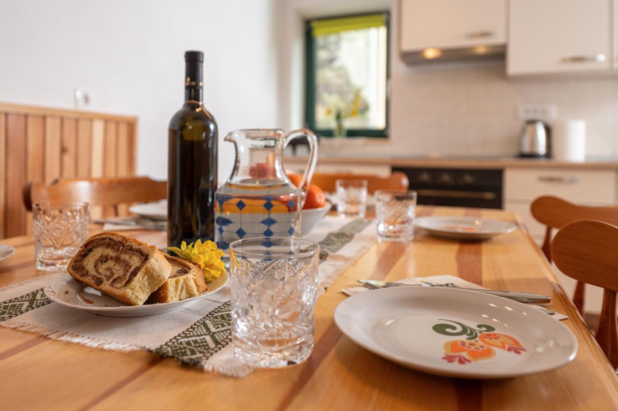 Zelena Hisa Pri Bjov Appartement Bohinjska Bela Buitenkant foto