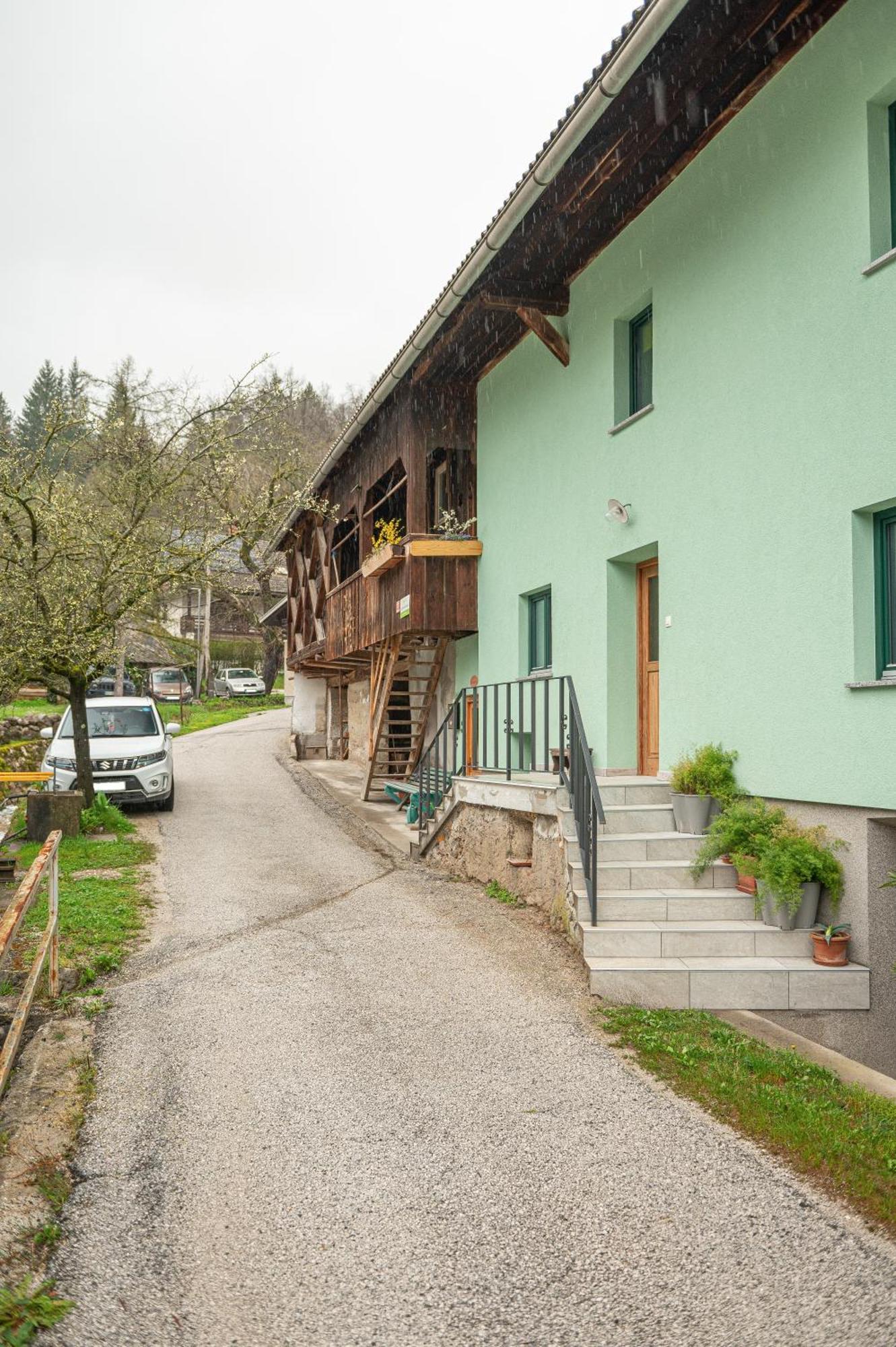 Zelena Hisa Pri Bjov Appartement Bohinjska Bela Buitenkant foto